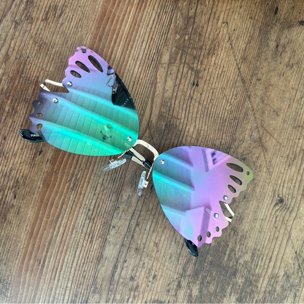 Butterfly glasses